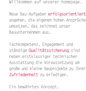 Willkommen auf unserer homepage