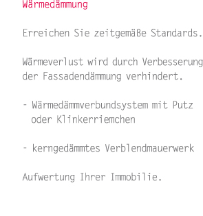 W&auml;rmed&auml;mmung: Erreichen Sie zeitgem&auml;&szlig;e Standrds