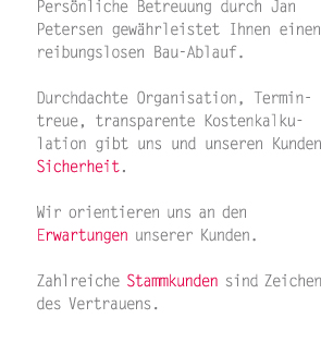 Wir f&uuml;hren Komplettleistungen aus