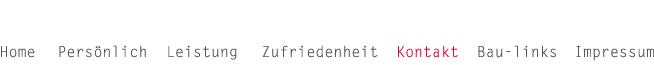 Menu Kontakt